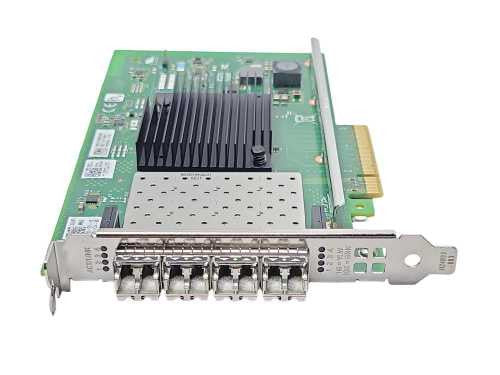 Dell Intel X710-DA4 Quad-Port 10GB SFP+ PCIe NIC 0DDJKY w/ 4x 10G SFP Q!