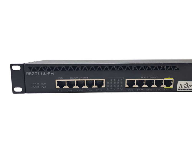 MikroTik Routerboard RB201 1iL-RM | 5x Gigabit 5x Fast-Port Router