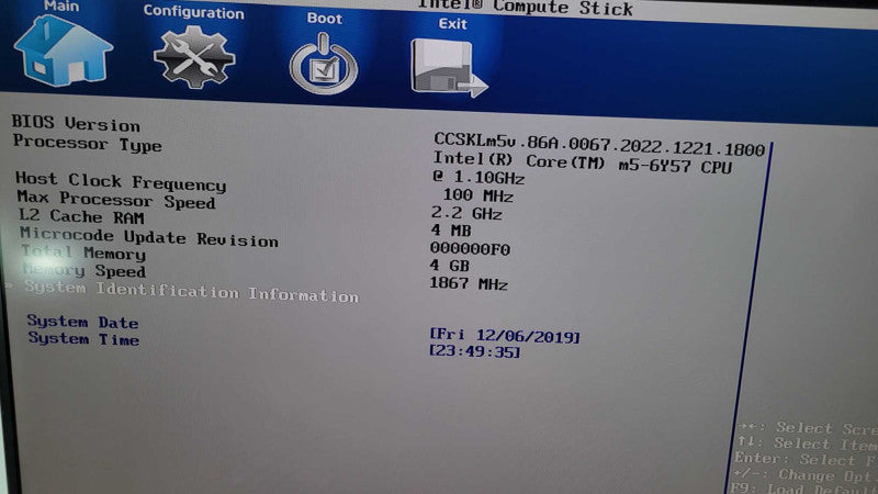 Intel Compute Stick - m5-6y57 | 4GB RAM | 64GB SSD Q%