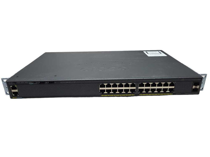 Cisco WS-C2960X-24TS-LL V03 | 24-Port Gigabit 2x SFP LANLite Network Switch  $