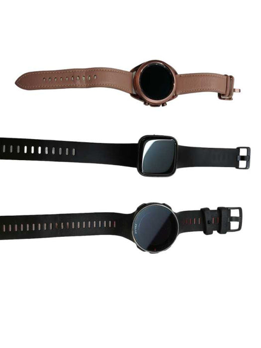 Bundle of 3 Smart Watches (Mixed Brands) , Samsung Galaxy, Polar, Fit Bit =