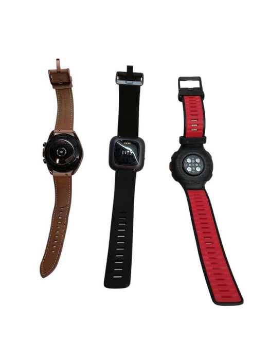 Bundle of 3 Smart Watches (Mixed Brands) , Samsung Galaxy, Polar, Fit Bit =