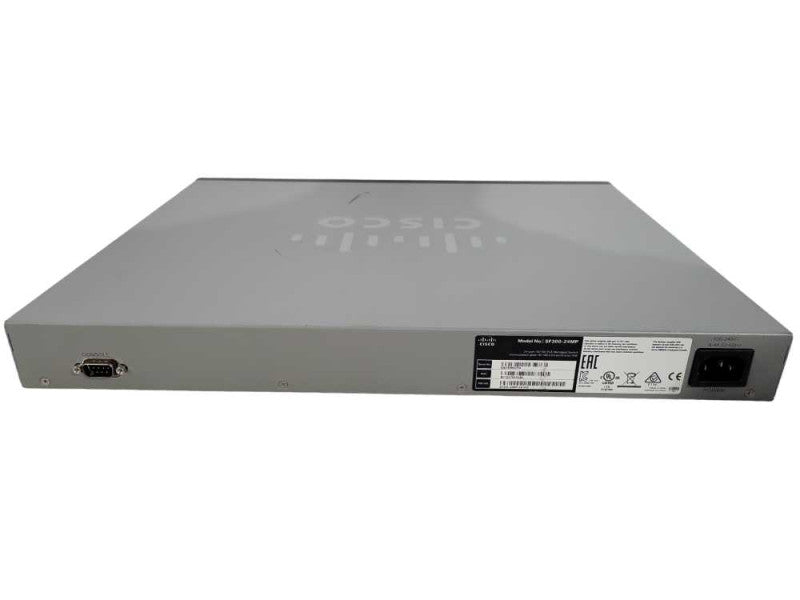 Cisco SF300-24MP 10/100 PoE Managed Network Switch !
