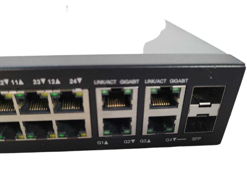 Cisco SF300-24MP 10/100 PoE Managed Network Switch !