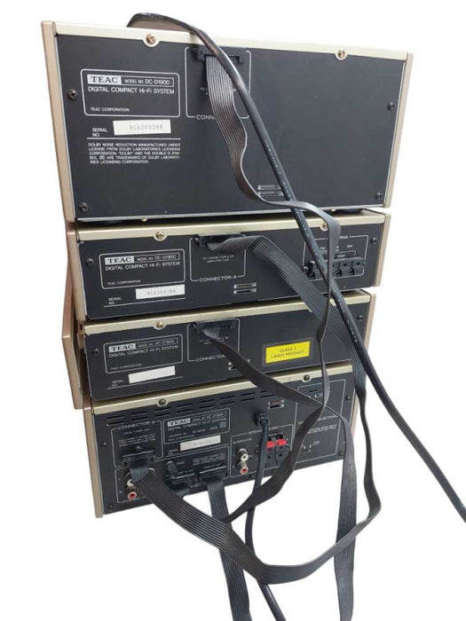 Teac Model: DC-D1900 Dual Cassette Deck, Compact Disc, 16bit Dual Converter =