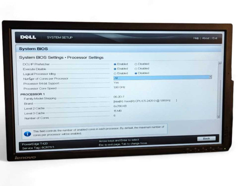 DELL PowerEdge T420 Intel Xeon E5-2420 0 @ 1.90Ghz, 64GB RAM  -