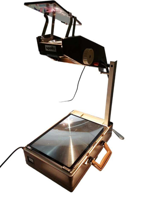 Vintage Apollo Portable Overhead Projector Made In Japan Cabin Industrial Co  =