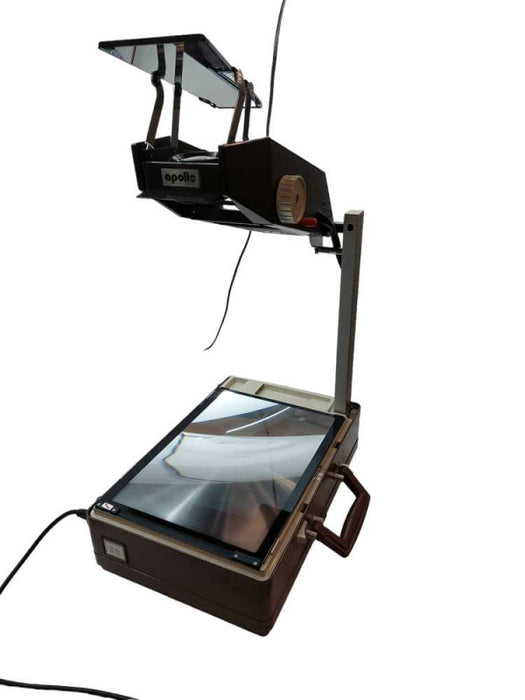 Vintage Apollo Portable Overhead Projector Made In Japan Cabin Industrial Co  =