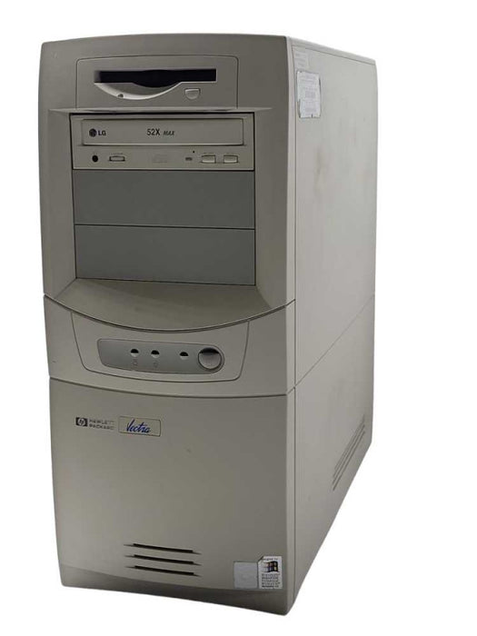 HP Vectra VL400 Vintage PC, Intel Pentium III 1GHz, 256MB RAM, No RAM _