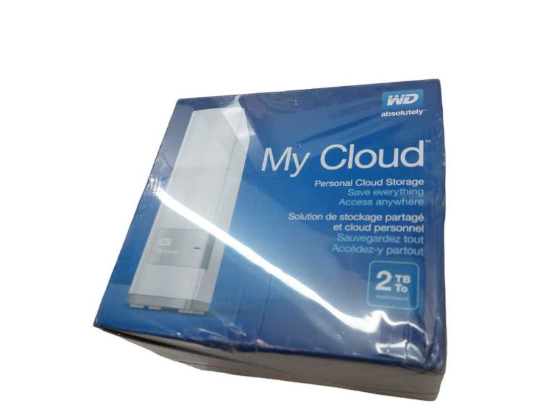 New Western Digital My Cloud Personal Cloud Storage 2TB MN:WDBCTL0020HWT-NESN =