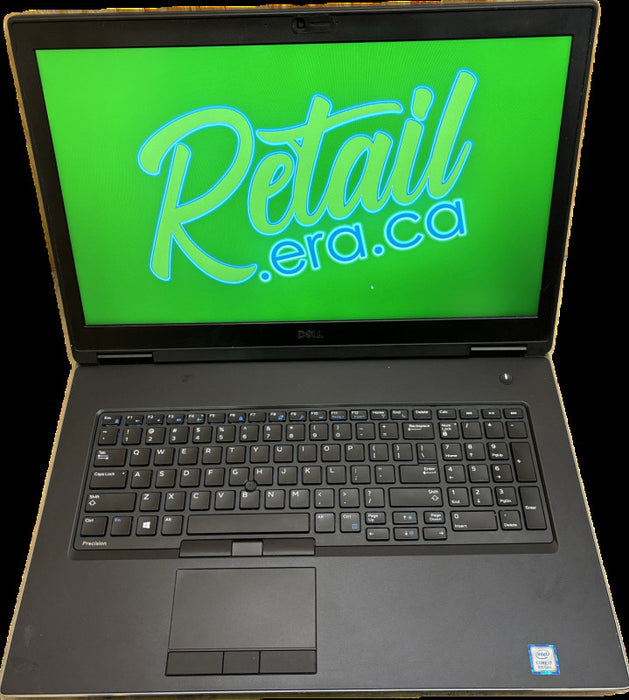 Dell Precision 7730 i7-8750H QUADRO P3200 6GB GPU 16GB RAM 256GB SSD  Lap200