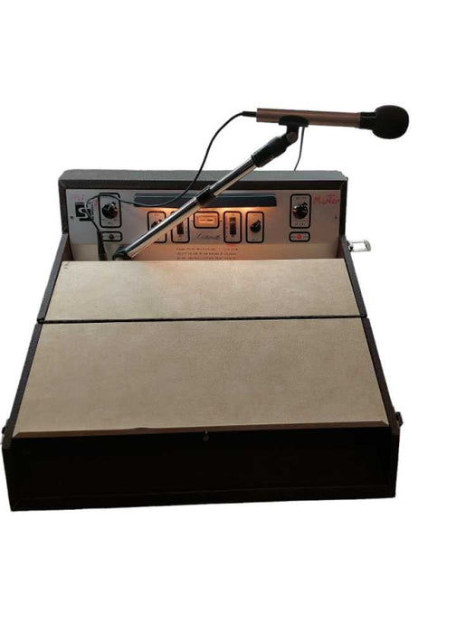 Vintage Sound Craft Model: L46B Lecternette Vintage Portable Lectern Podium =