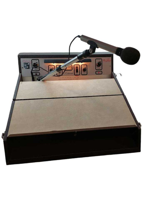 Vintage Sound Craft Model: L46B Lecternette Vintage Portable Lectern Podium =
