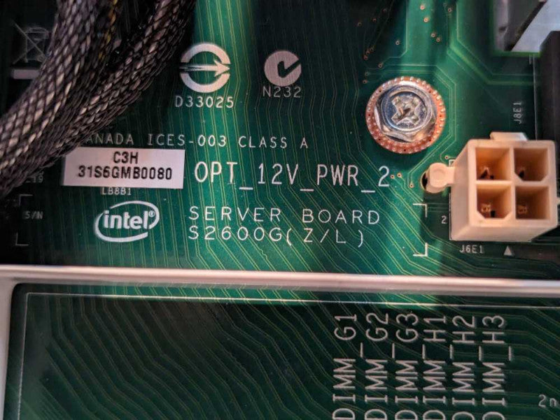 1U Server Intel S2600GL 2x Intel Xeon E5-2658 0 @ 2.10Ghz, 256GB RAM  -