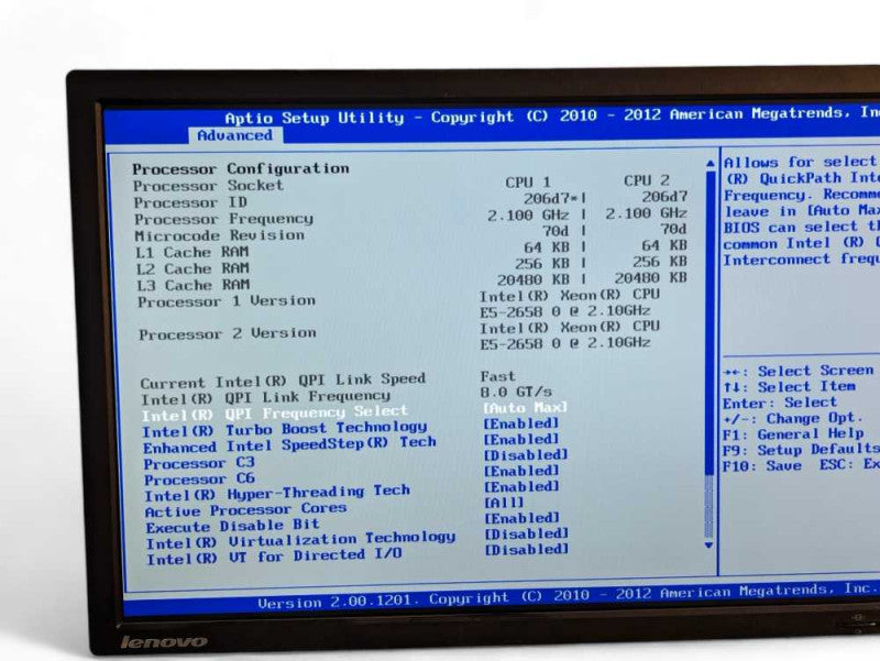1U Server Intel S2600GL 2x Intel Xeon E5-2658 0 @ 2.10Ghz, 256GB RAM  -
