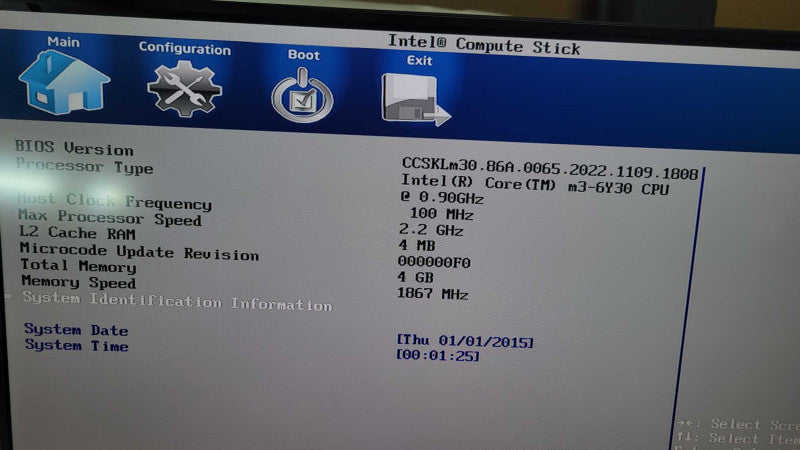 Intel Compute Stick - m3-6y30 | 4GB RAM | 64GB SSD Q%