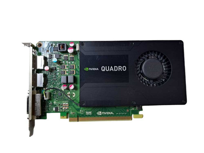 NVIDIA Quadro K2200 4GB GDDR5 Graphics Card | 2x DisplayPort, DVI Q
