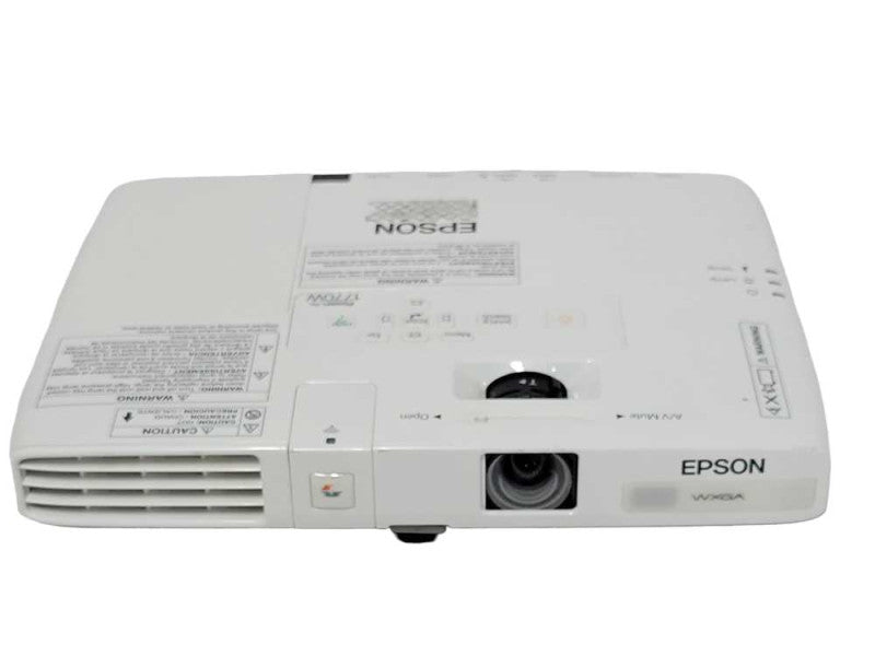 EPSON PowerLite 1770W LCD Projector H362A, 203H Lamp Hours, No Remote _