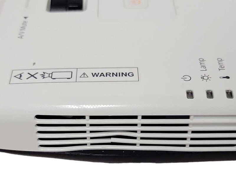 EPSON PowerLite 1770W LCD Projector H362A, 203H Lamp Hours, No Remote _
