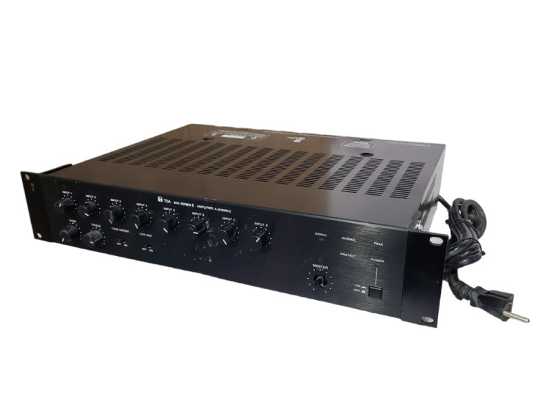 TOA 900 Series II 8-Channel Mixer Amplifier Model A-906MK2, Rack Mount, READ