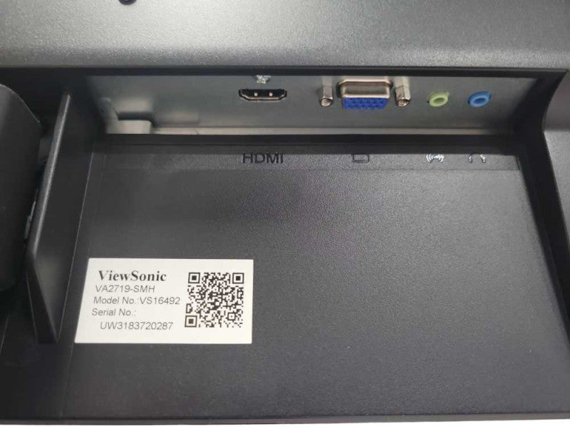 ViewSonic VA2719-SMH 27\\" Widescreen IPS LED Monitor with built-in Speakers _