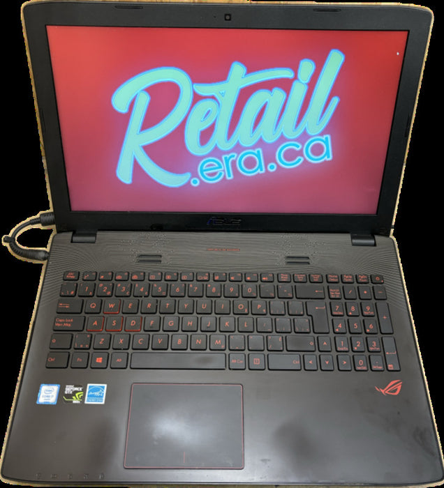 Asus ROG GL552V i7-6700HQ@2.6GHz GTX 960M 2GB GPU 16GB 240SSD No Battery READ  BudLap
