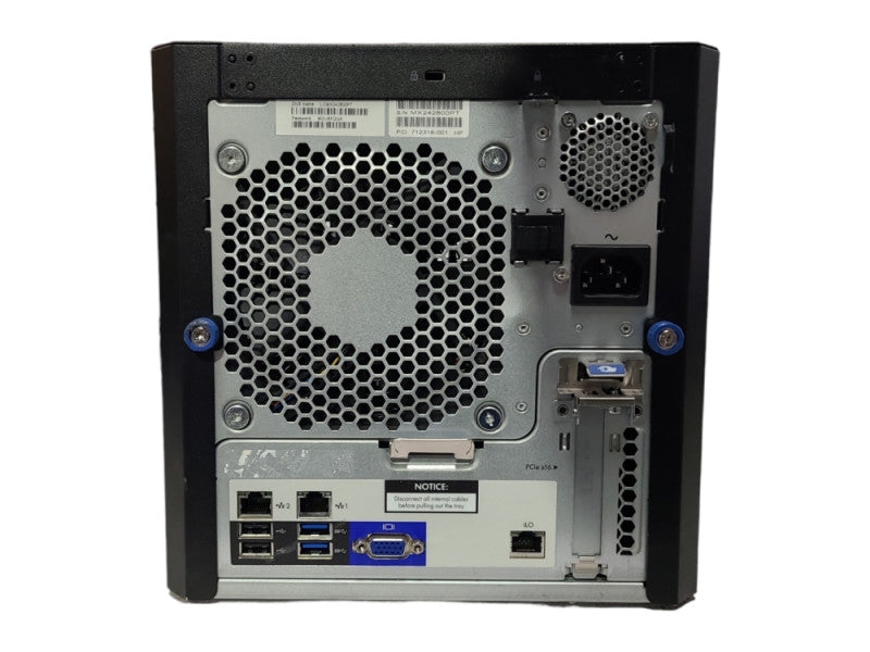 HP ProLiant MicroServer Gen8, Pentium G2020T 2.50GHz, 4GB RAM, RAID B120i