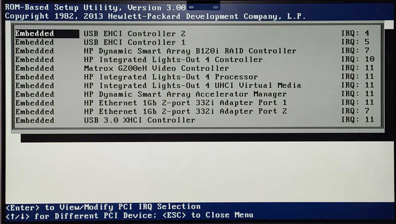 HP ProLiant MicroServer Gen8, Pentium G2020T 2.50GHz, 4GB RAM, RAID B120i