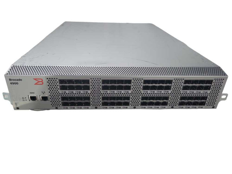BROCADE SILKWORM 4900 64 PORT (48 ENABLED) 4G FC SWITCH !