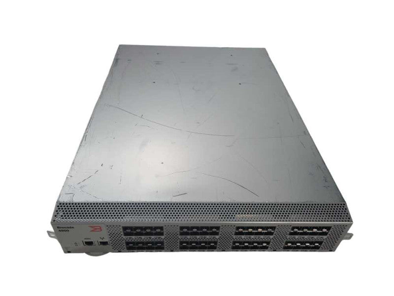 BROCADE SILKWORM 4900 64 PORT (48 ENABLED) 4G FC SWITCH !