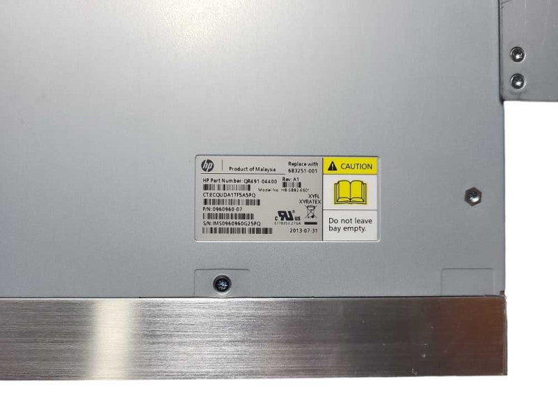HPE 3PARA-ST1112 3.5\\" 4U SAS Drive Enclosure w/ 2x QR491-04400, 2x 580W PSU Q$
