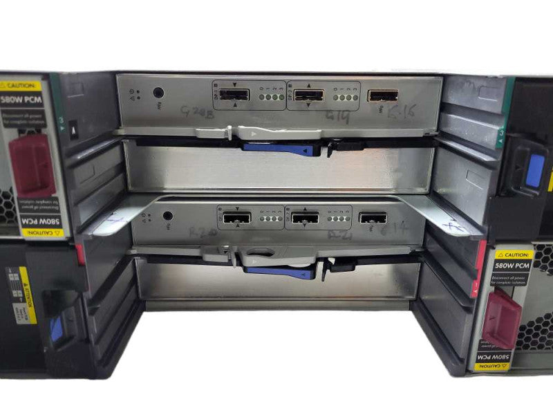 HPE 3PARA-ST1112 3.5" 4U SAS Drive Enclosure w/ 2x QR491-04400, 2x 580W PSU Q$