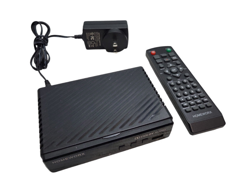 Mediasonic HomeWorx HDTV ATSC Digital Converter Box TV Recording HW130STB &