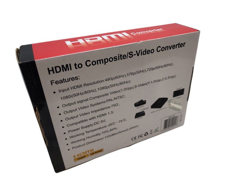Hdmi to composite/S-Video Converter &