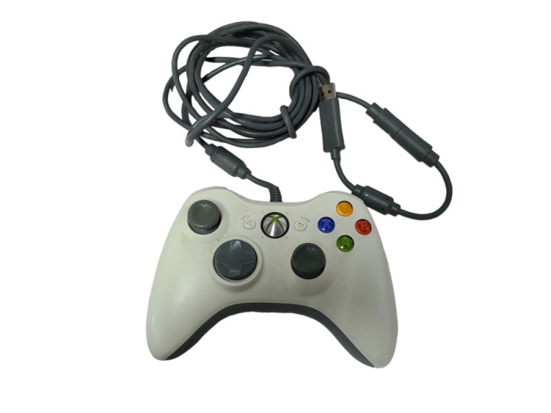 Xbox 360 Wired Controller, White w/ Breakaway Cable