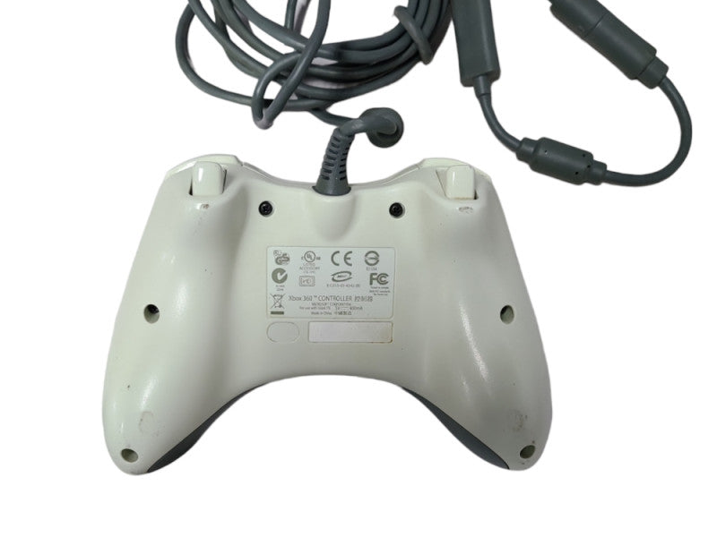 Xbox 360 Wired Controller, White w/ Breakaway Cable