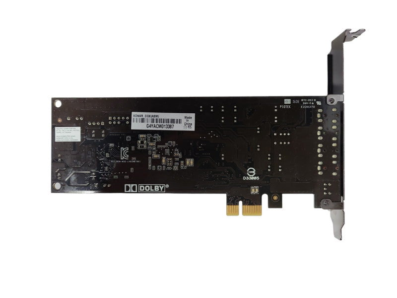 ASUS XONAR DGX (ASM) PCI-E x1 5.1 Sound Card