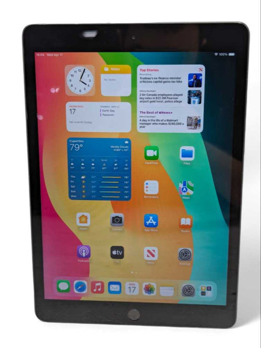 Apple iPad ( 7th generation ) 128GB Space Gray UNLOCKED   -