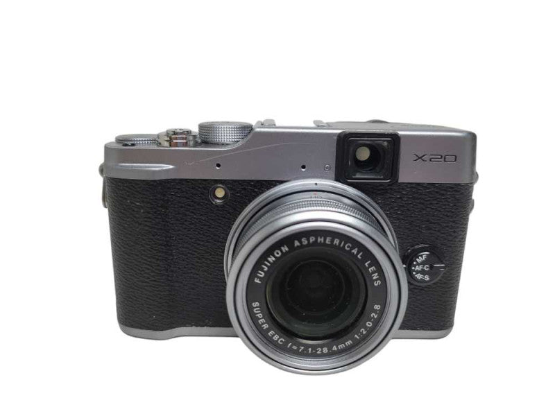 FUJIFILM X Series X20 12.0MP Digital Camera Silver (READ) %