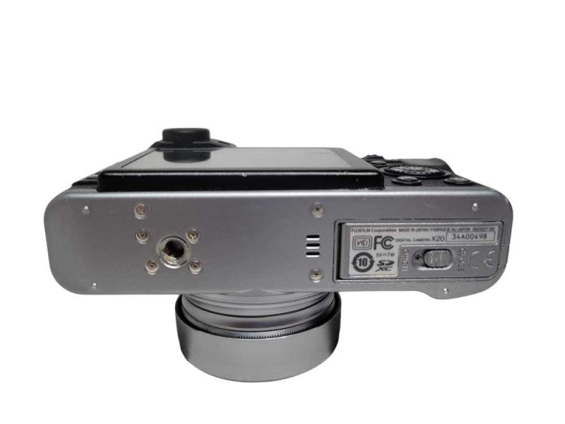 FUJIFILM X Series X20 12.0MP Digital Camera Silver (READ) %