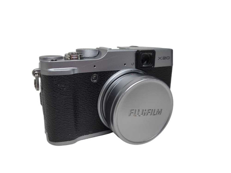 FUJIFILM X Series X20 12.0MP Digital Camera Silver (READ) %