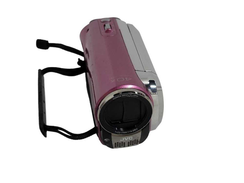 JVC Everio GZ-MS120RU Flash Camcorder Red W/Battery, No Charger, READ _