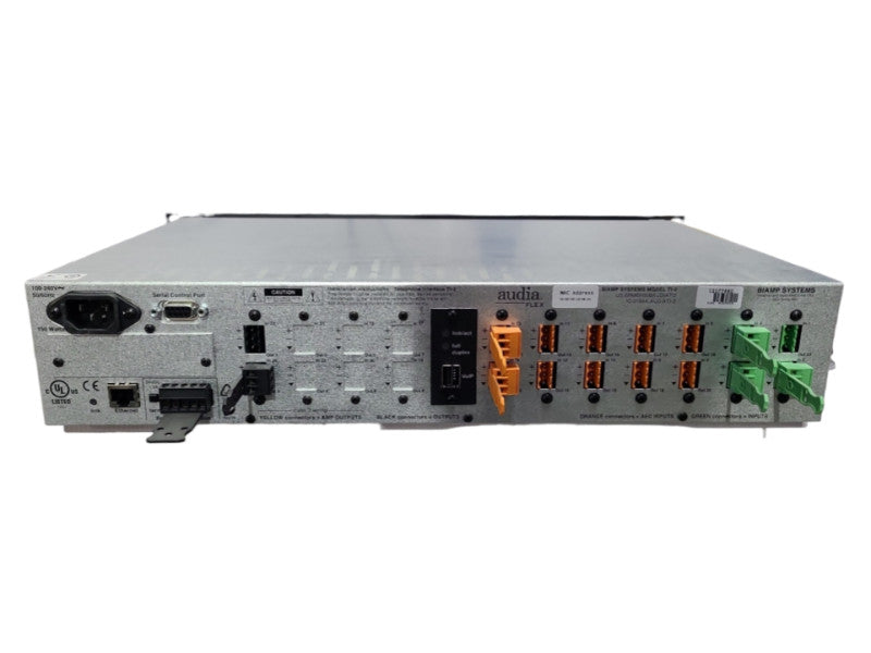 BIAMP Systems Audia Flex Model TI-2 Digital Audio Processor, READ