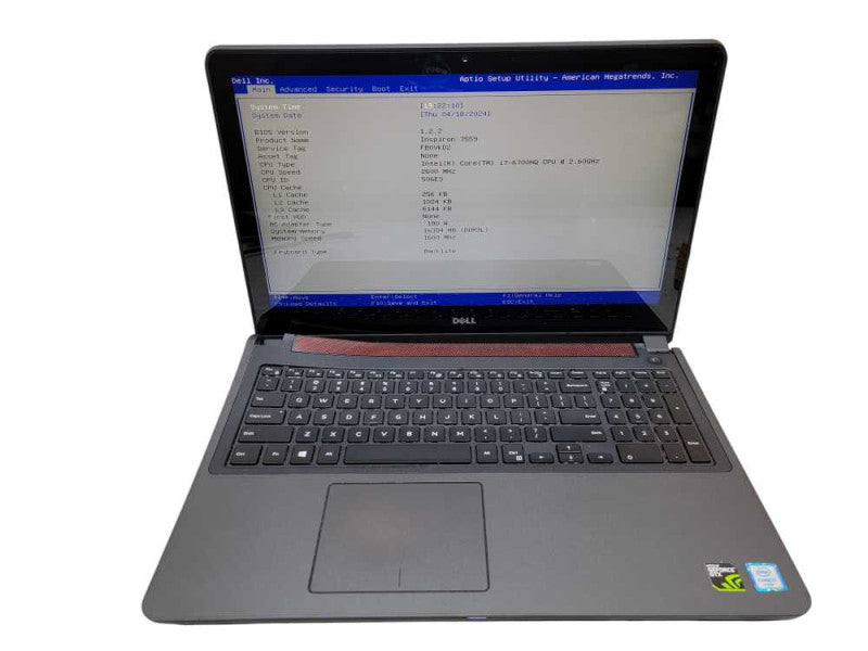 Dell Inspiron 15 - 7559| i7-6700HQ| 16GB DDR4| GTX 960M | FOR PARTS/REPAIR Î² BudLap