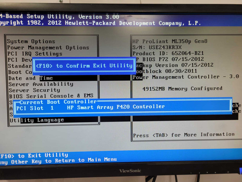 HP Proliant ML350p G8, 2x Xeon E5-2640 2.5GHz, 48GB RAM, P420, 2x PSU, 3.5\\" _