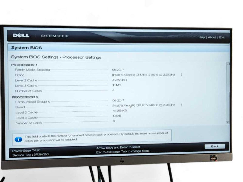 DELL PowerEdge T420 2x Intel Xeon E5-2407 0 @ 2.20Ghz, 32GB RAM, H310 RAID  Q-
