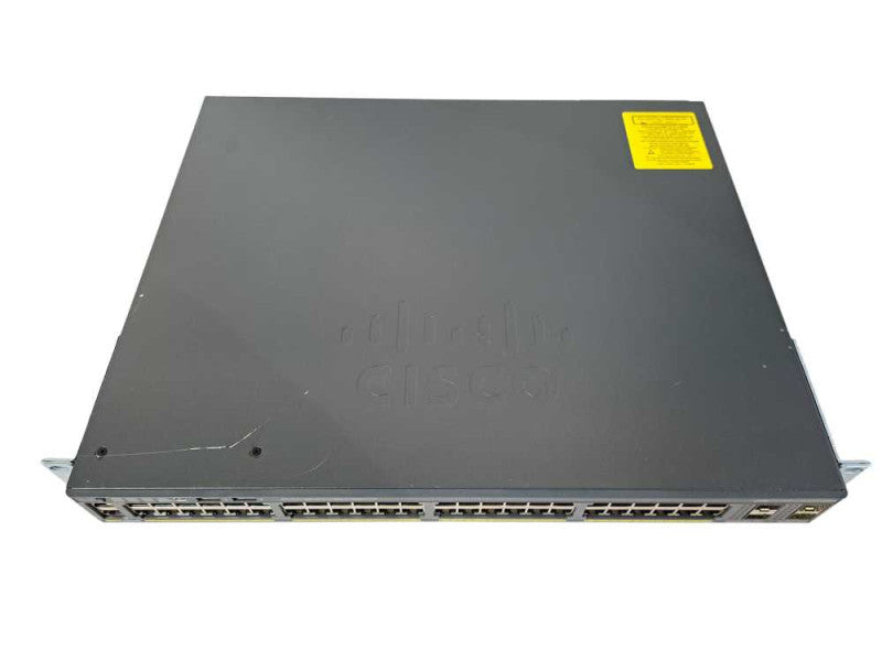Cisco WS-C2960X-48FPS-L V07 | 48 Port Gigabit PoE+ 740W Switch | 4x SFP