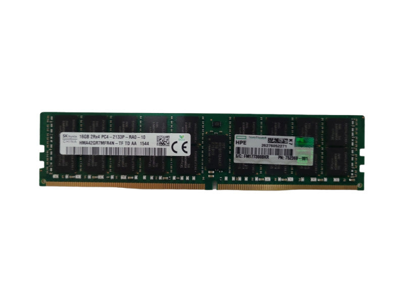 SK hynix 16GB 2Rx4 PC4-2133P-RA0-10 Server RAM Q