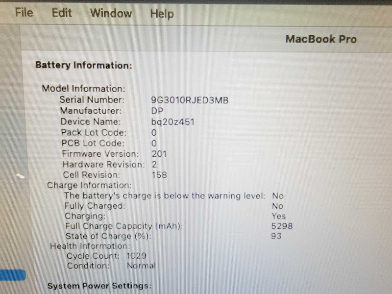 Apple Macbook Pro 2012 13\\" Core i5-3210M @ 2.5GHz 8GB DDR3 120GB SSD [Read] (