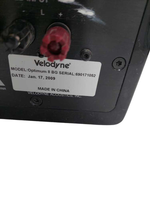 Velodyne Model: Optimum 8 BG 8\\" Powered Subwoofer =